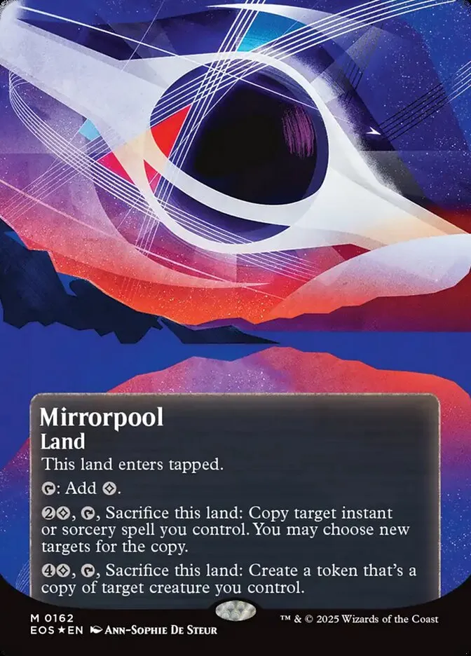 2025 Edge of Eternities: Stellar Sights Mirrorpool #162 mythic card image
