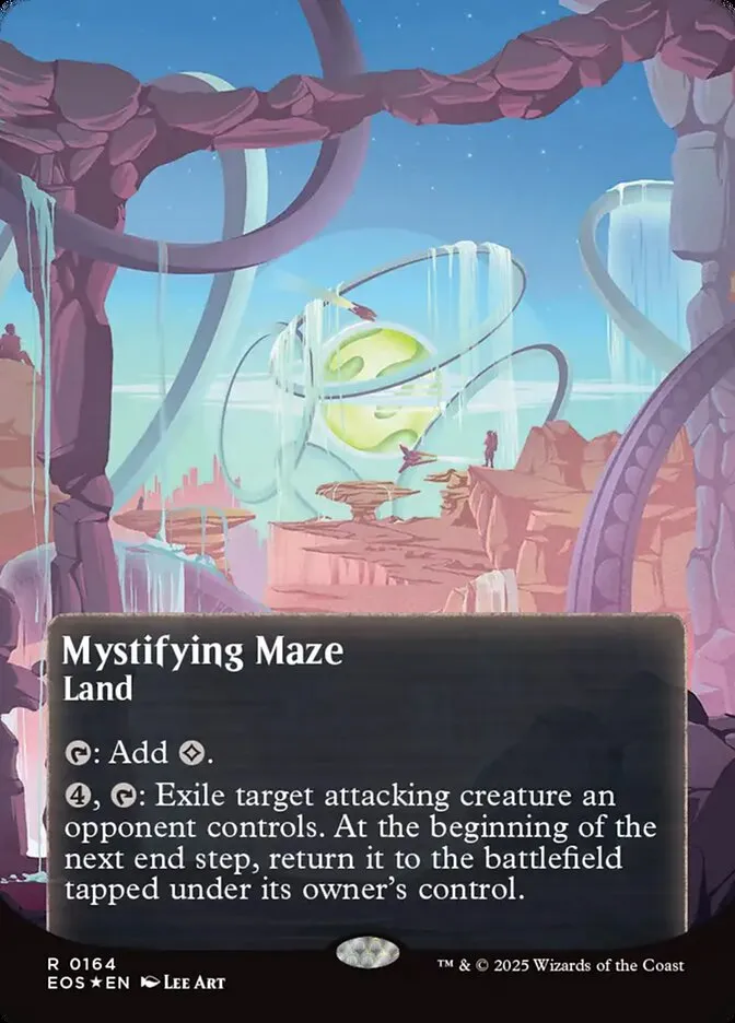 2025 Edge of Eternities: Stellar Sights Mystifying Maze #164 rare card image