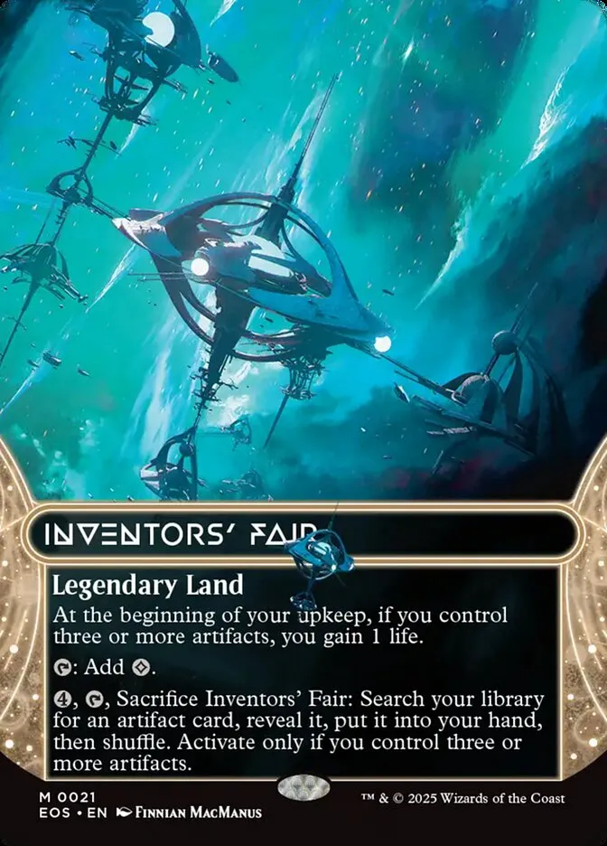 2025 Edge of Eternities: Stellar Sights Inventors' Fair #21 mythic card image