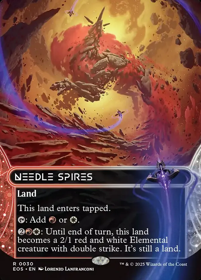 2025 Edge of Eternities: Stellar Sights Needle Spires #30 rare card image