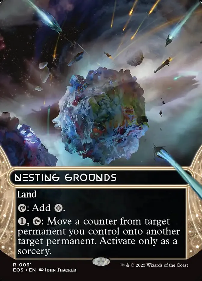 2025 Edge of Eternities: Stellar Sights Nesting Grounds #31 rare card image