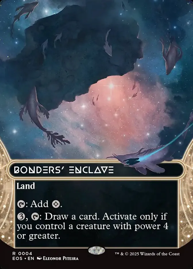 2025 Edge of Eternities: Stellar Sights Bonders' Enclave #4 rare card image