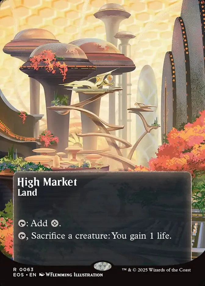 2025 Edge of Eternities: Stellar Sights High Market #63 rare card image