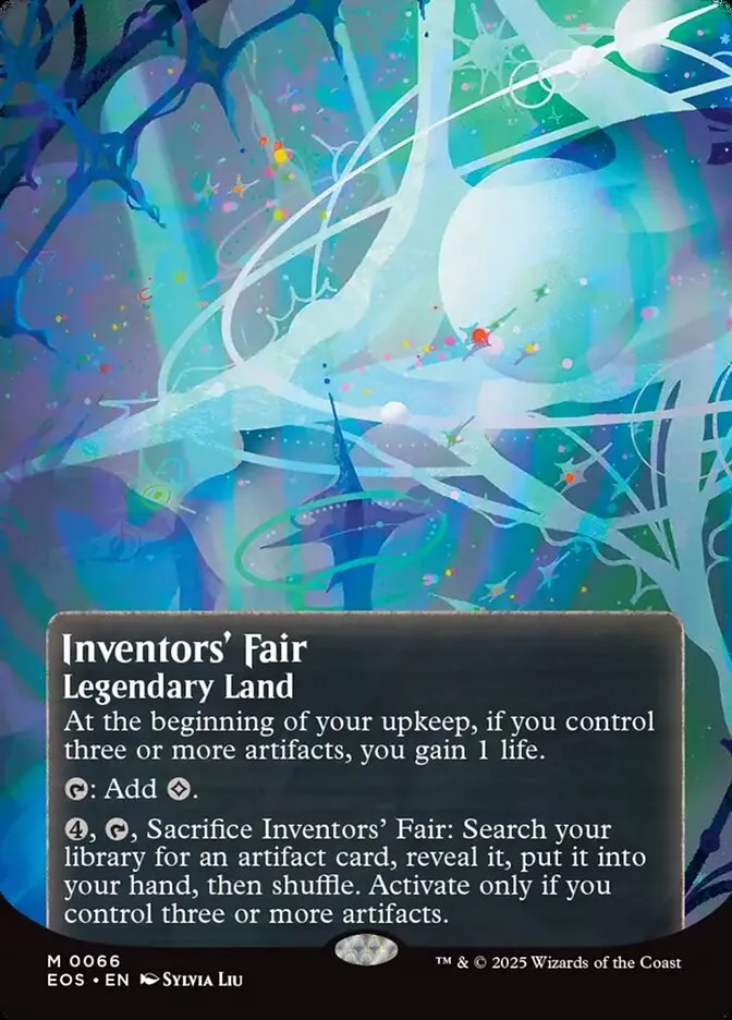 2025 Edge of Eternities: Stellar Sights Inventors' Fair #66 mythic card image