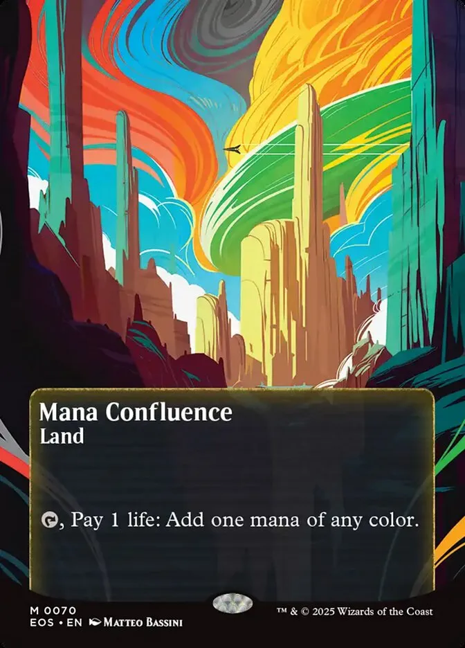 2025 Edge of Eternities: Stellar Sights Mana Confluence #70 mythic card image