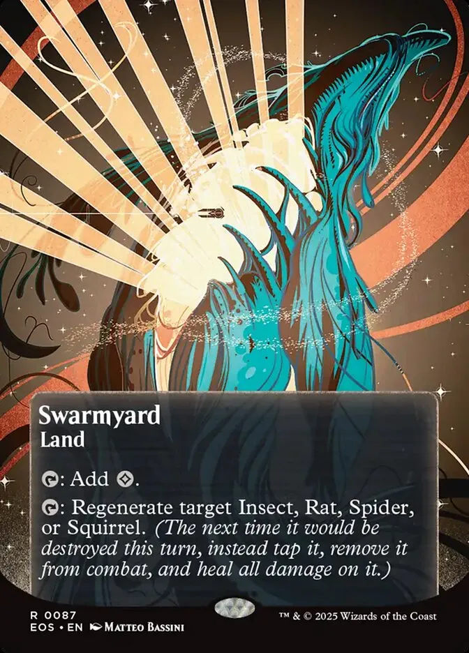 2025 Edge of Eternities: Stellar Sights Swarmyard #87 rare card image