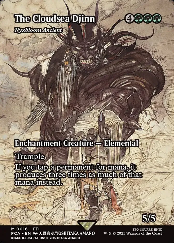 2025 Final Fantasy: Through the Ages Nyxbloom Ancient mythic #16 mythic card image