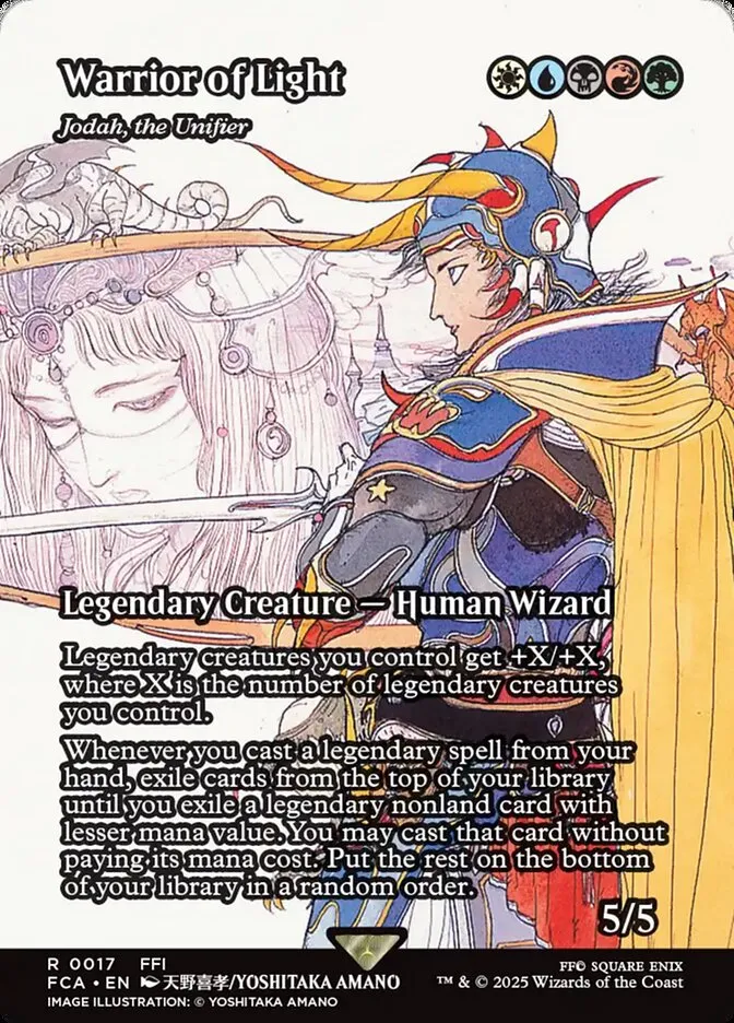 2025 Final Fantasy: Through the Ages Jodah, the Unifier rare #17 rare card image