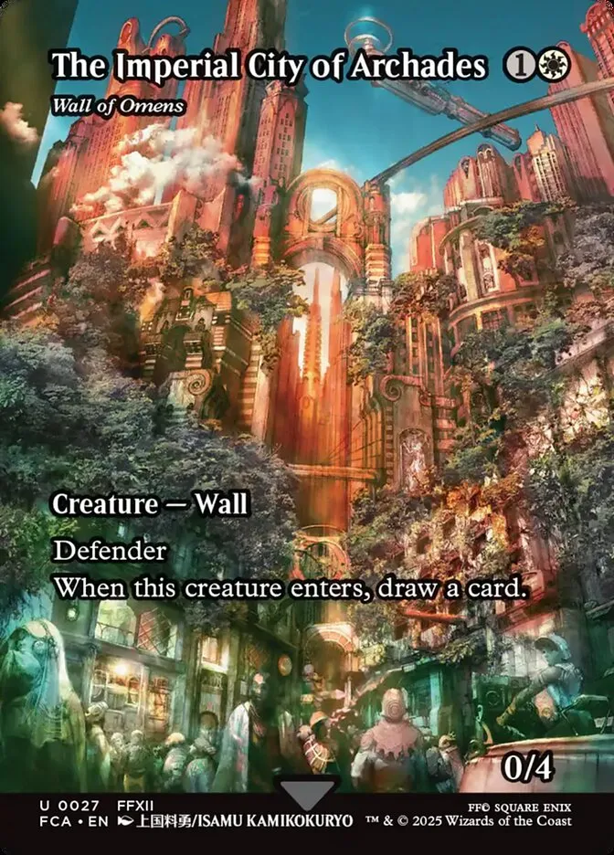 2025 Final Fantasy: Through the Ages Wall of Omens uncommon #27 uncommon card image