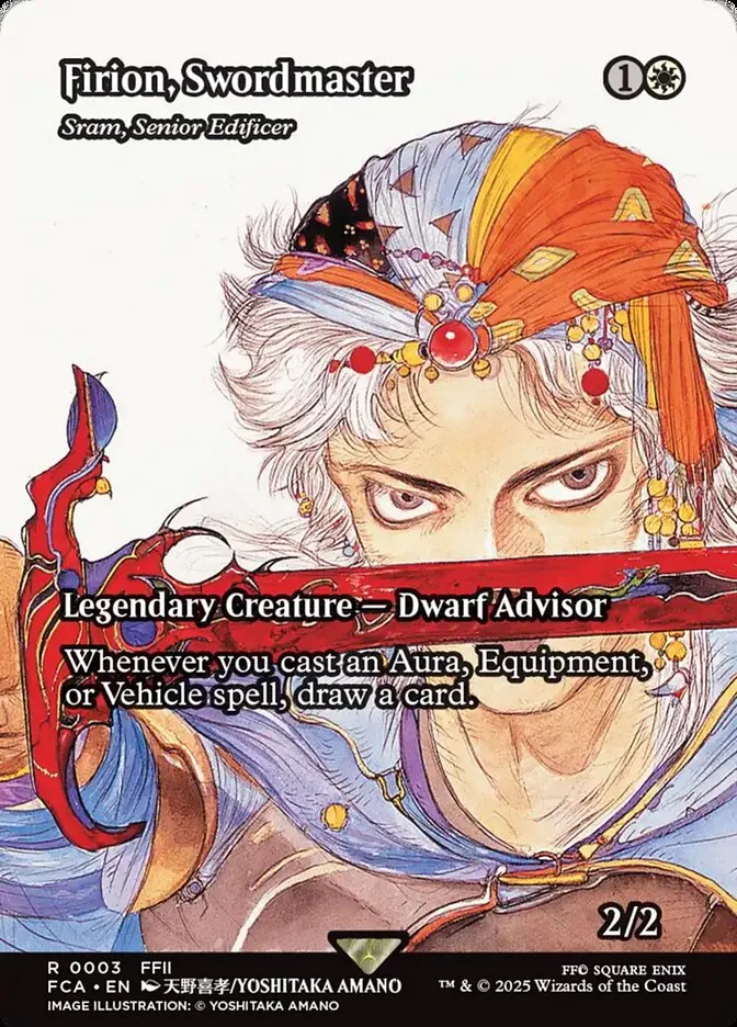 2025 Final Fantasy: Through the Ages Sram, Senior Edificer rare #3 rare card image