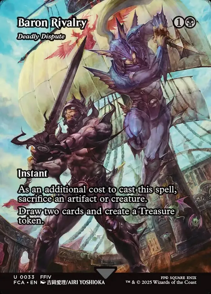 2025 Final Fantasy: Through the Ages Deadly Dispute uncommon #33 uncommon card image