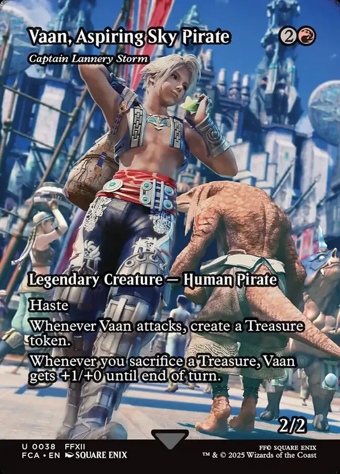 2025 Final Fantasy: Through the Ages Captain Lannery Storm uncommon #38 uncommon card image