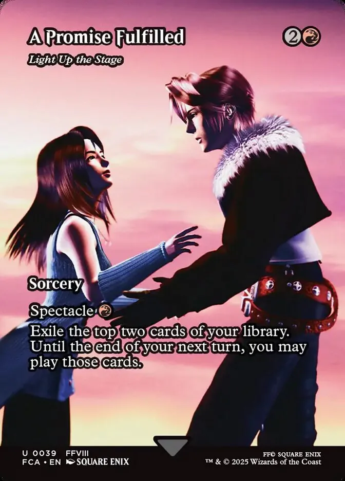 2025 Final Fantasy: Through the Ages Light Up the Stage uncommon #39 uncommon card image
