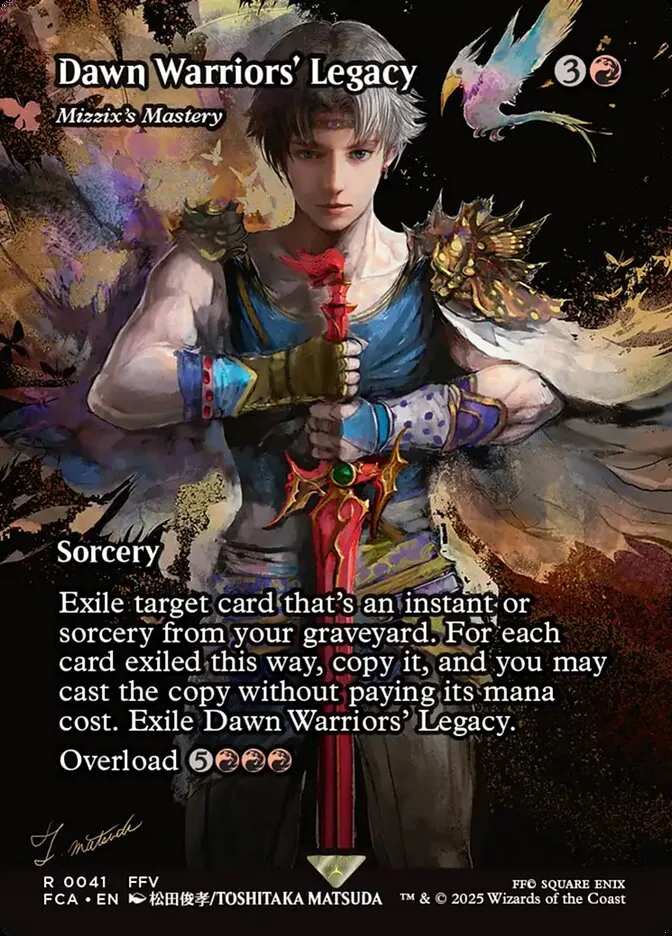 2025 Final Fantasy: Through the Ages Mizzix's Mastery rare #41 rare card image