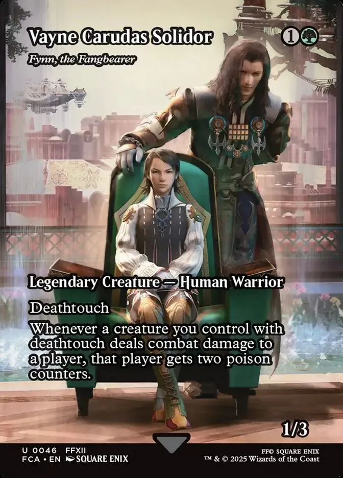 2025 Final Fantasy: Through the Ages Fynn, the Fangbearer uncommon #46 uncommon card image