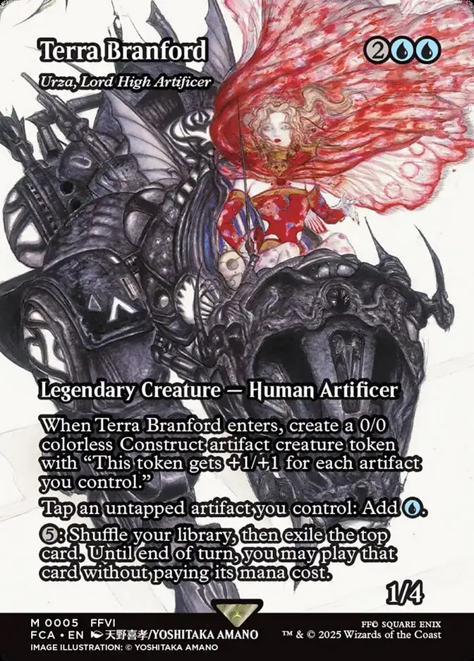 2025 Final Fantasy: Through the Ages Urza, Lord High Artificer mythic #5 mythic card image