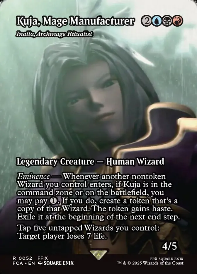 2025 Final Fantasy: Through the Ages Inalla, Archmage Ritualist rare #52 rare card image