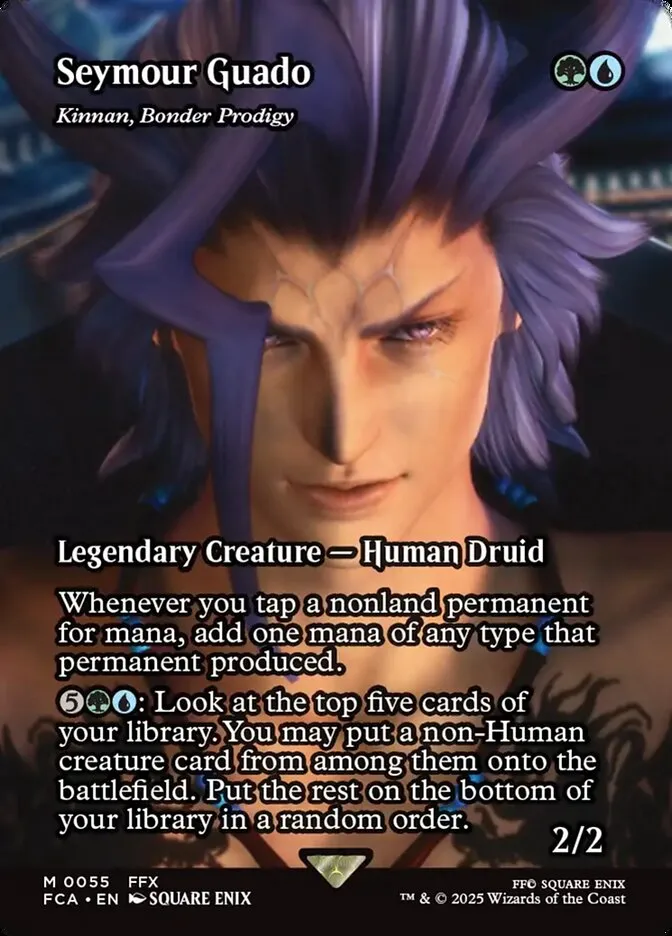 2025 Final Fantasy: Through the Ages Kinnan, Bonder Prodigy mythic #55 mythic card image