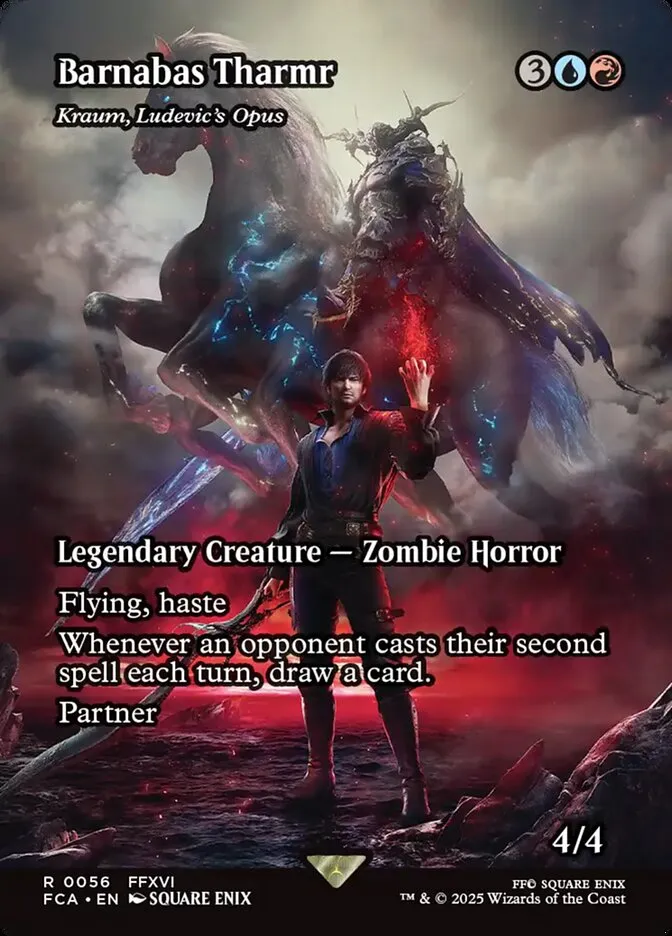 2025 Final Fantasy: Through the Ages Kraum, Ludevic's Opus rare #56 rare card image