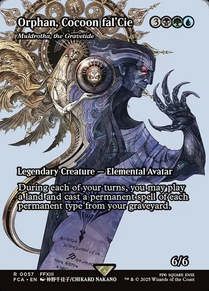 2025 Final Fantasy: Through the Ages Muldrotha, the Gravetide rare #57 rare card image