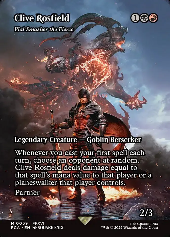 2025 Final Fantasy: Through the Ages Vial Smasher the Fierce mythic #59 mythic card image
