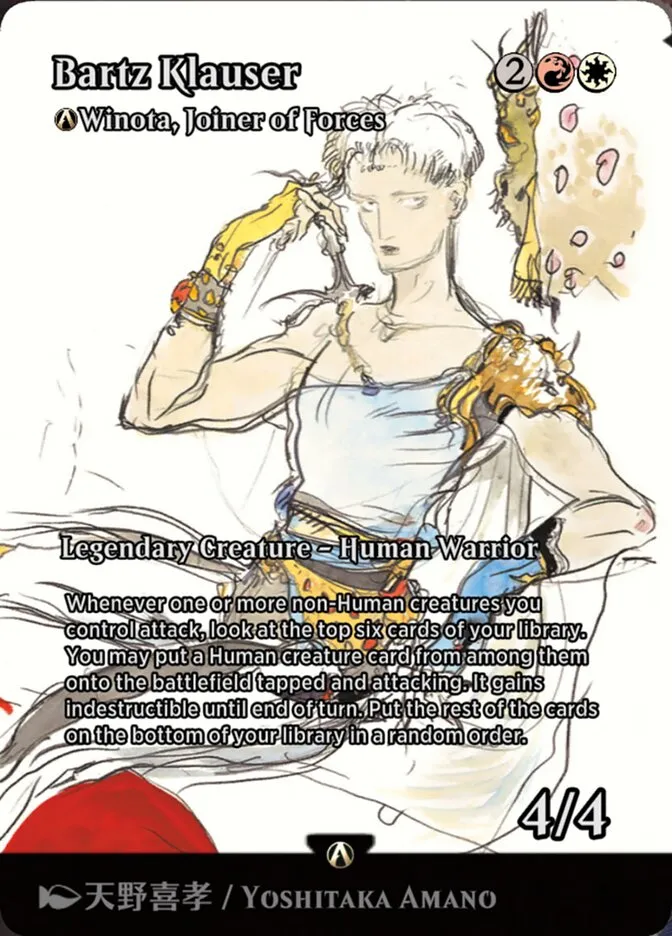 2025 Final Fantasy: Through the Ages A-Winota, Joiner of Forces rare #A-19 rare card image