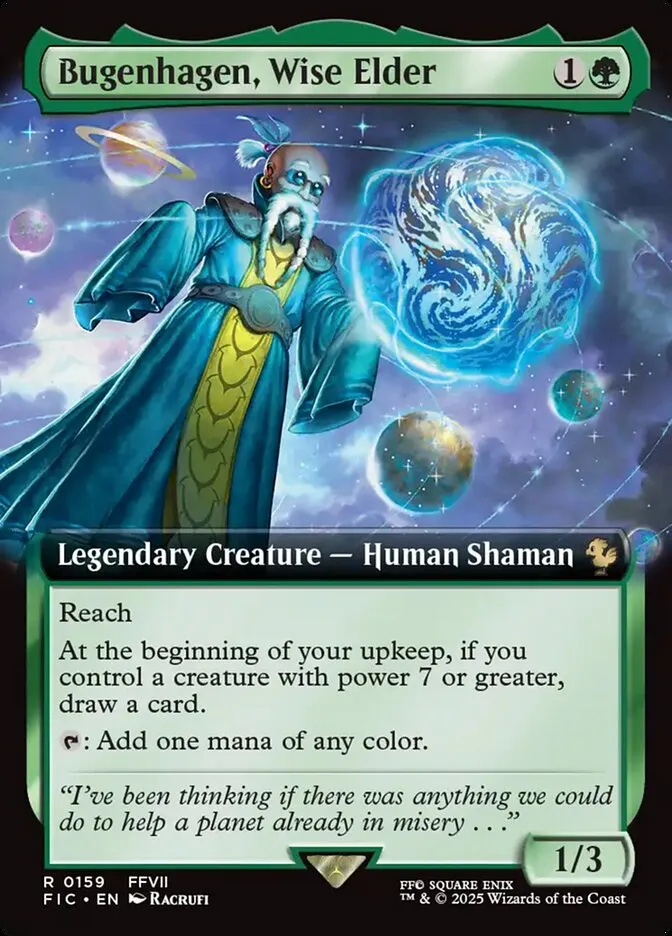 2025 Final Fantasy Commander Bugenhagen, Wise Elder rare #159 rare card image