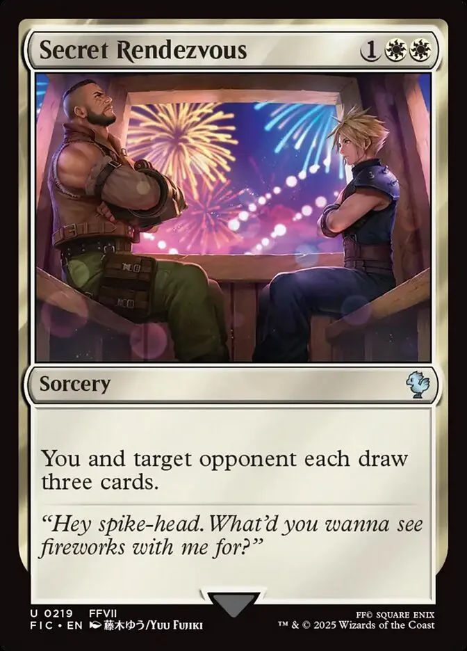2025 Final Fantasy Commander Secret Rendezvous #219 uncommon card image