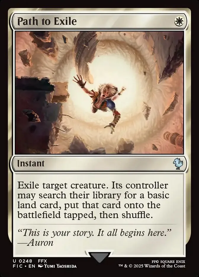 2025 Final Fantasy Commander Path to Exile #248 uncommon card image