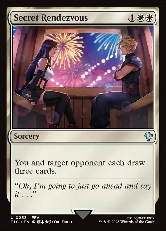 2025 Final Fantasy Commander Secret Rendezvous #253 uncommon card image