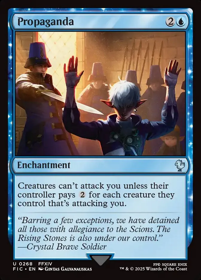 2025 Final Fantasy Commander Propaganda uncommon #268 uncommon card image
