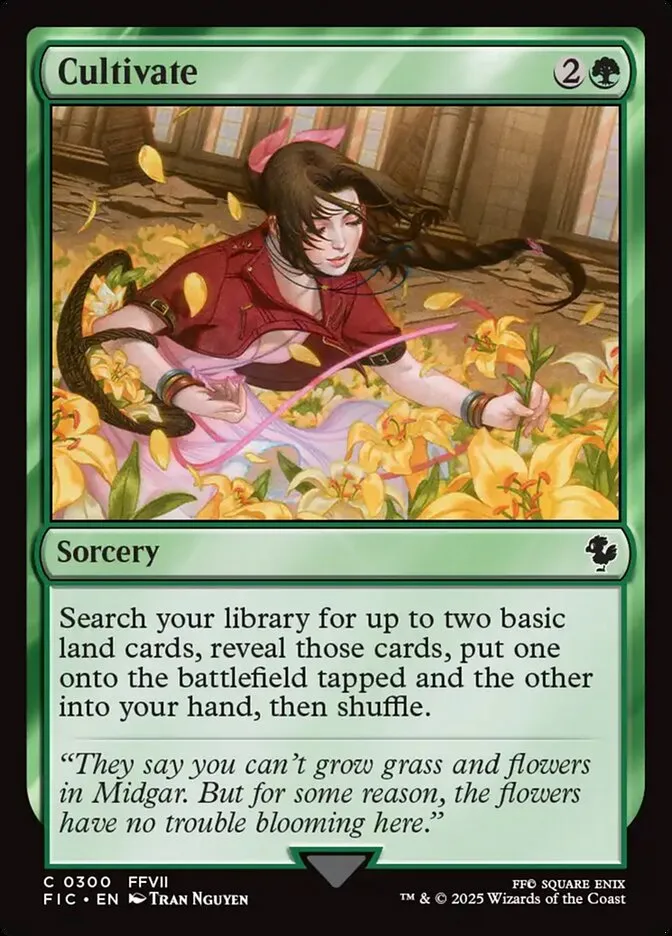2025 Final Fantasy Commander Cultivate #300 common card image