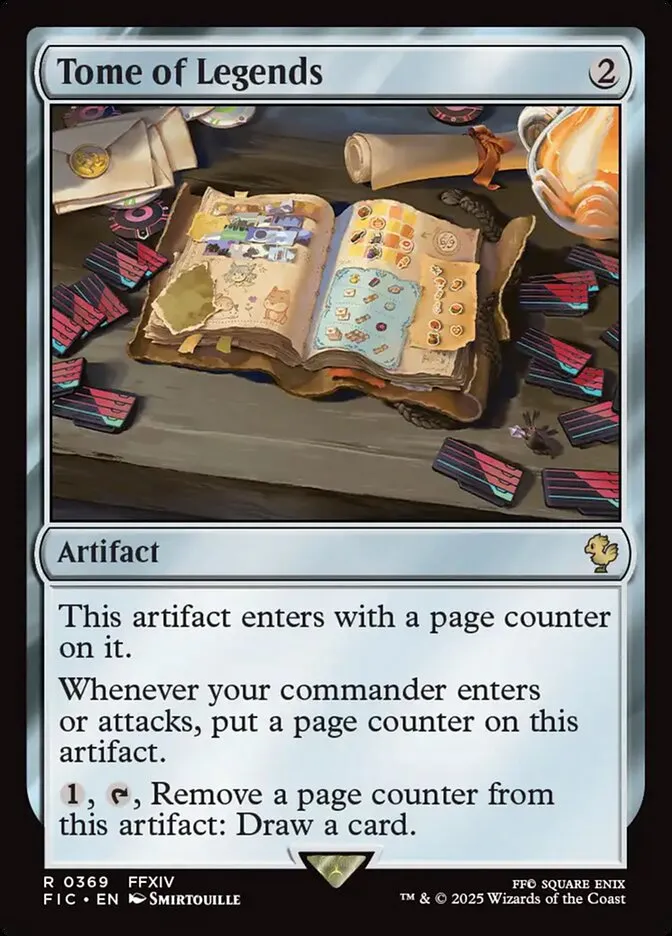 2025 Final Fantasy Commander Tome of Legends #369 rare card image