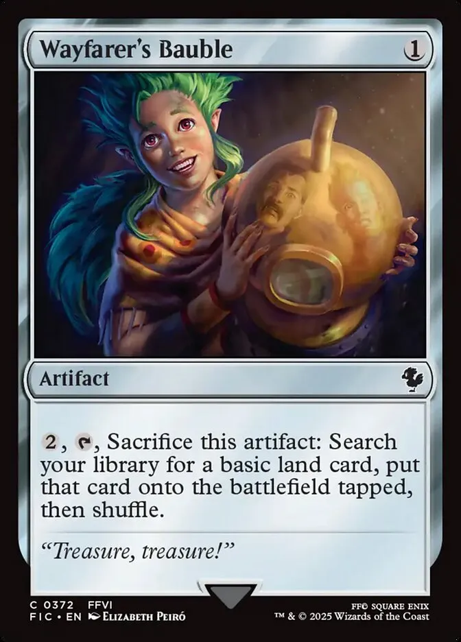 2025 Final Fantasy Commander Wayfarer's Bauble common #372 common card image