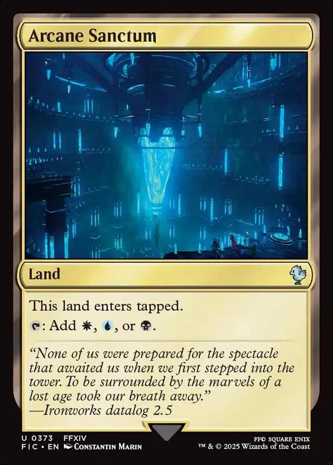 2025 Final Fantasy Commander Arcane Sanctum #373 uncommon card image