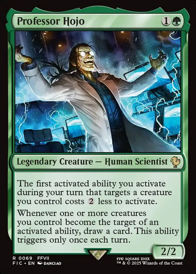 2025 Final Fantasy Commander Professor Hojo [Foil] rare #69 rare card image