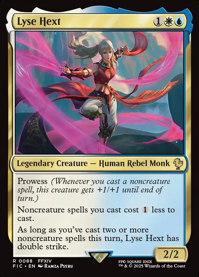 2025 Final Fantasy Commander Lyse Hext #88 rare card image