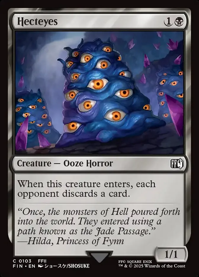 2025 Final Fantasy Hecteyes #103 common card image