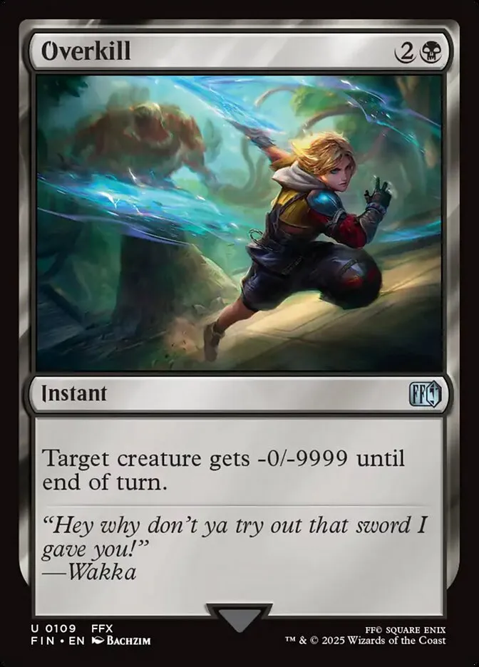 2025 Final Fantasy Overkill uncommon #109 uncommon card image