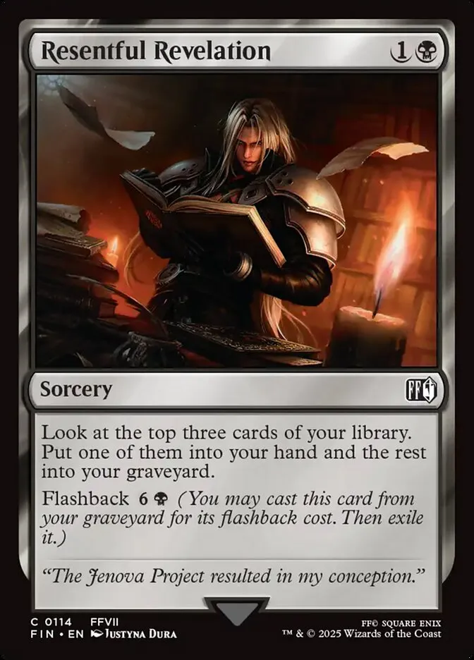 2025 Final Fantasy Resentful Revelation #114 common card image