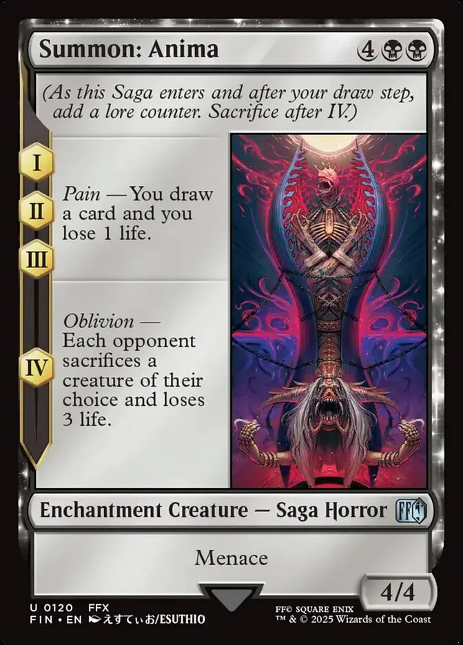 2025 Final Fantasy Summon: Anima #120 uncommon card image