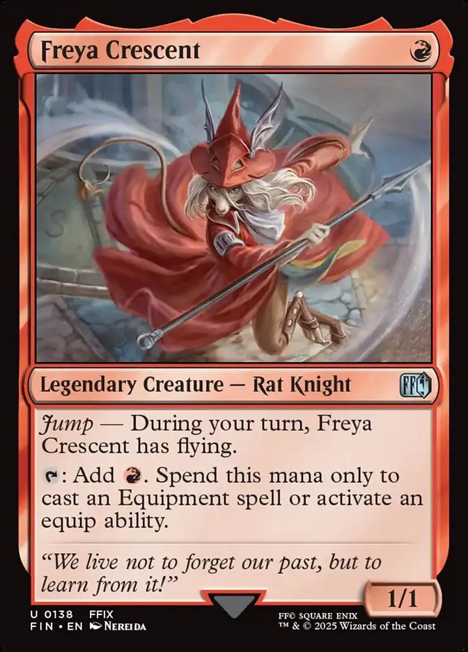 2025 Final Fantasy Freya Crescent #138 uncommon card image
