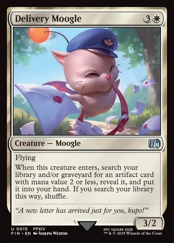 2025 Final Fantasy Delivery Moogle uncommon #15 uncommon card image
