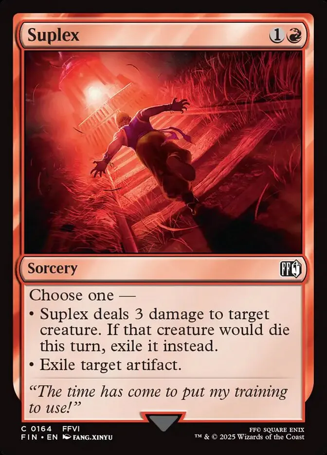 2025 Final Fantasy Suplex common #164 common card image
