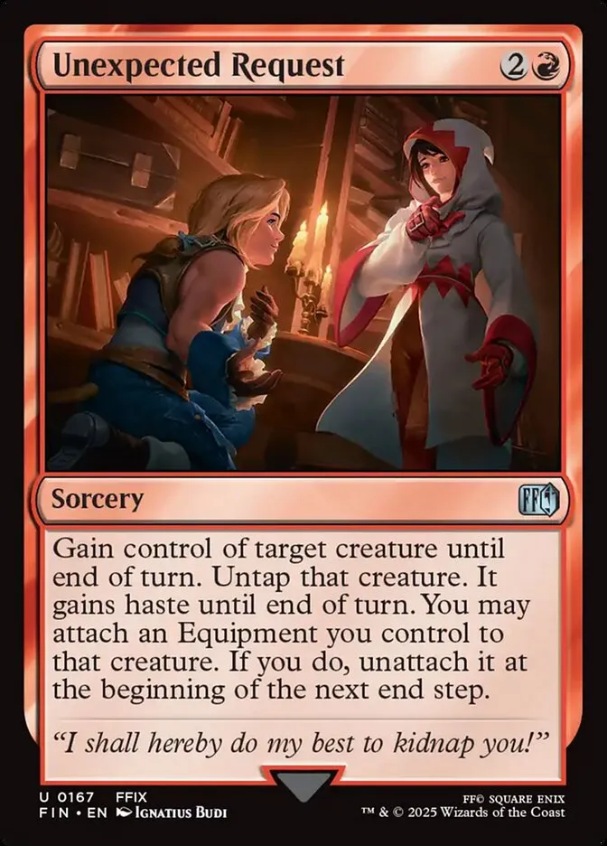2025 Final Fantasy Unexpected Request uncommon #167 uncommon card image