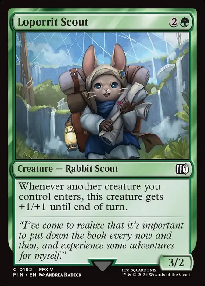 2025 Final Fantasy Loporrit Scout #192 common card image