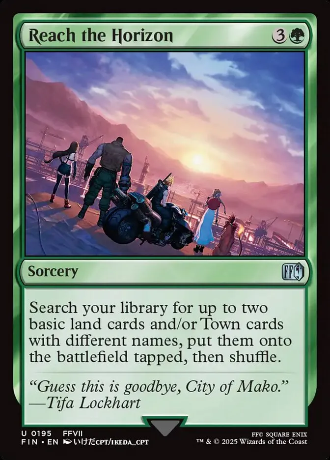 2025 Final Fantasy Reach the Horizon #195 uncommon card image