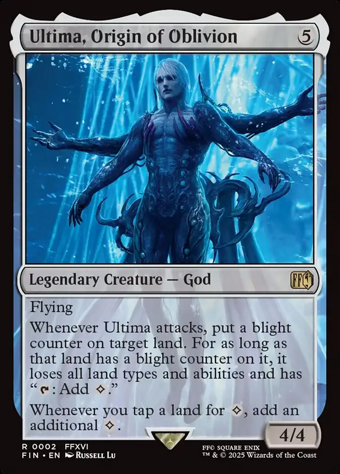 2025 Final Fantasy Ultima, Origin of Oblivion [Foil] rare #2 rare card image