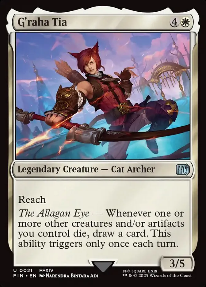 2025 Final Fantasy G'raha Tia [Foil] uncommon #21 uncommon card image