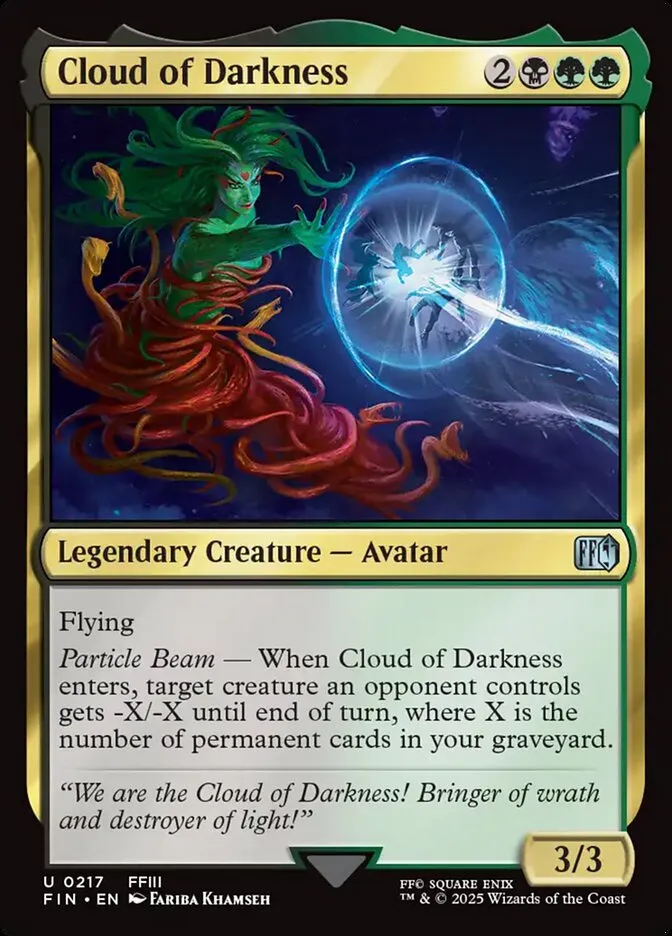 2025 Final Fantasy Cloud of Darkness #217 uncommon card image